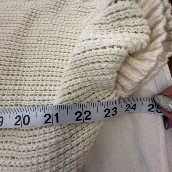 American Eagle Outfitters White Knit Top - Picture 6 of 12